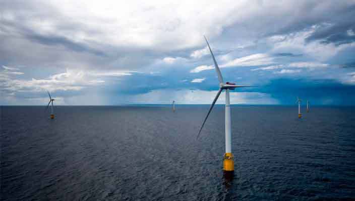 Запущена первая в мире плавающая ветряная электростанция