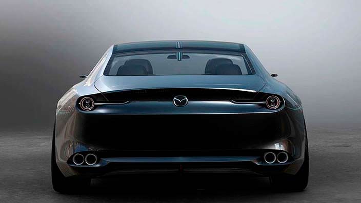 Элегантное купе Mazda Vision Coupe Concept