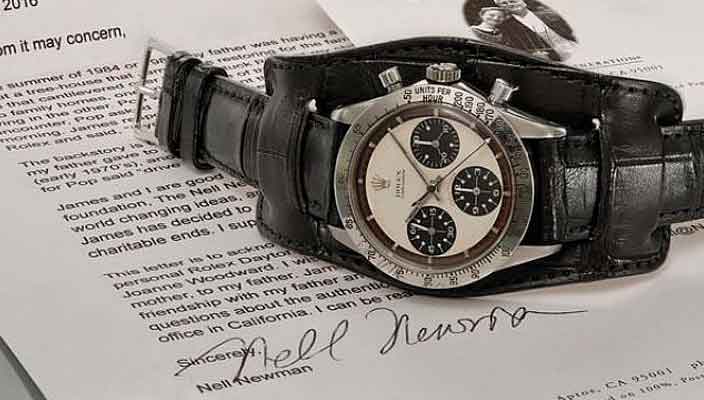 Rolex Daytona Пола Ньюмана - самые дорогие часы в мире