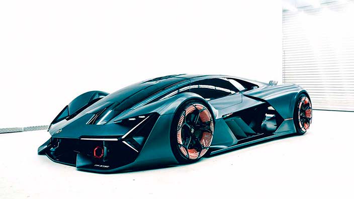 Аэродинамическая Lamborghini Terzo Millennio