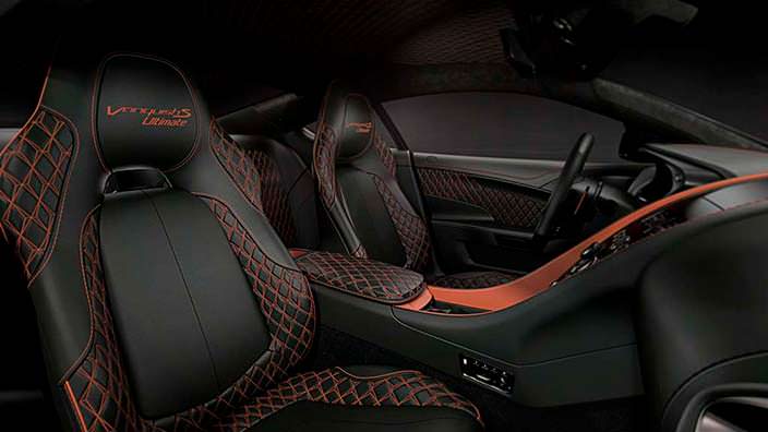 Фото салона Aston Martin Vanquish S Ultimate Edition