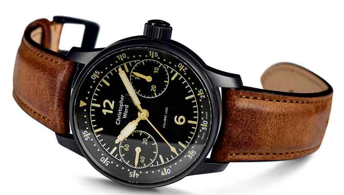 Christopher Ward выпустил авиа-часы C9 Me 109 Single Pusher