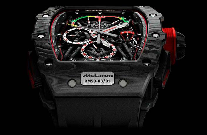 Часы McLaren F1 с турбийоном от Richard Mille