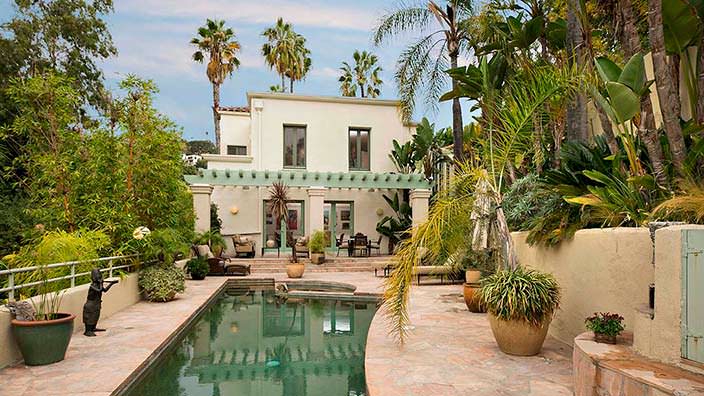 Дом в средиземноморском стиле актрисы Хэлли Берри в Голливуде