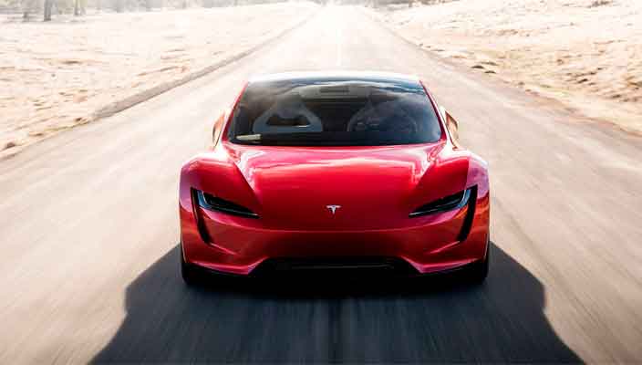 Новый электро-спорткар Tesla Roadster официально | фото