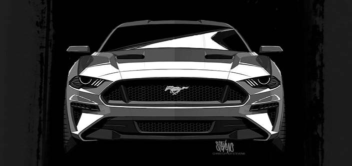 Рисунок Ford Mustang