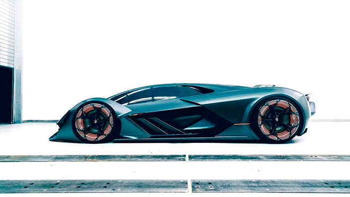 Новый дизайн Lamborghini Terzo Millennio