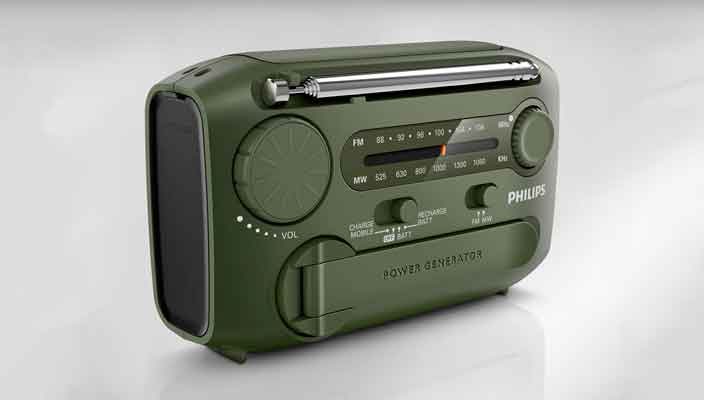 Philips создал радио для выживальщика AE1120/00