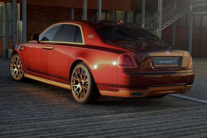 Салон Rolls-Royce Ghost Series II от Mansory