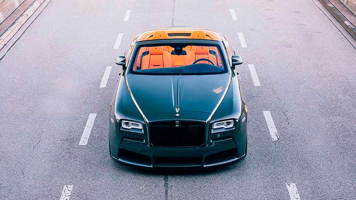 Новый тюнинг Rolls-Royce Dawn от Spofec