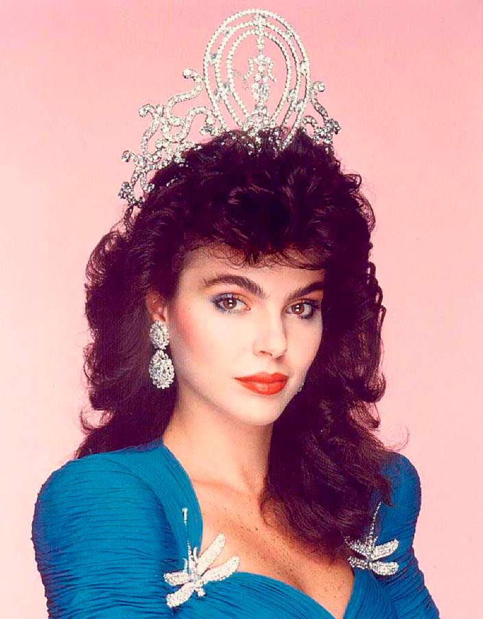 Барбара Паласиос Tейде - Мисс Вселенная 1986