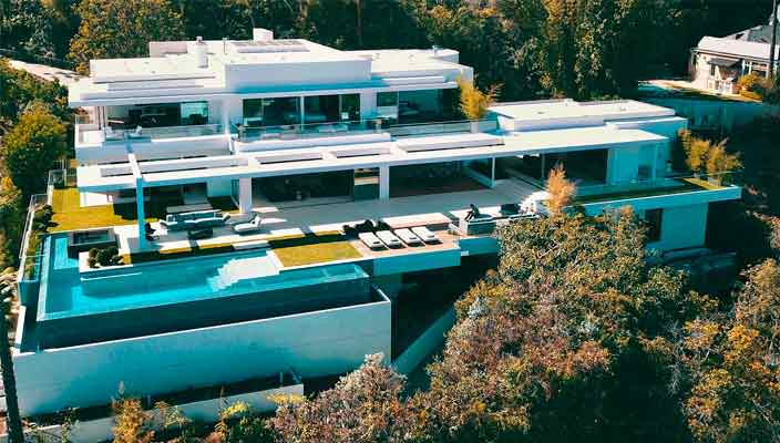 Продан бывший дом Майкла Бэя в Бель-Эйр | цена $41 млн, фото