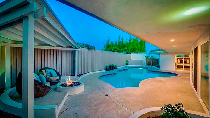 Дом с бассейном в Лос-Анджелесе Тины Тёрнер