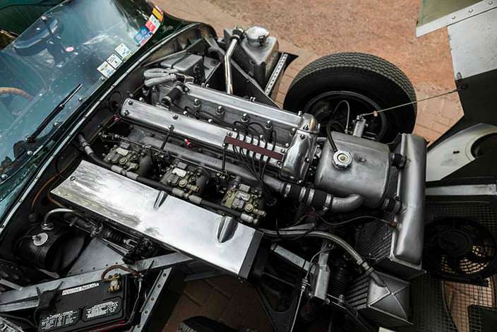 Двигатель Jaguar D-Type 1954 года выпуска