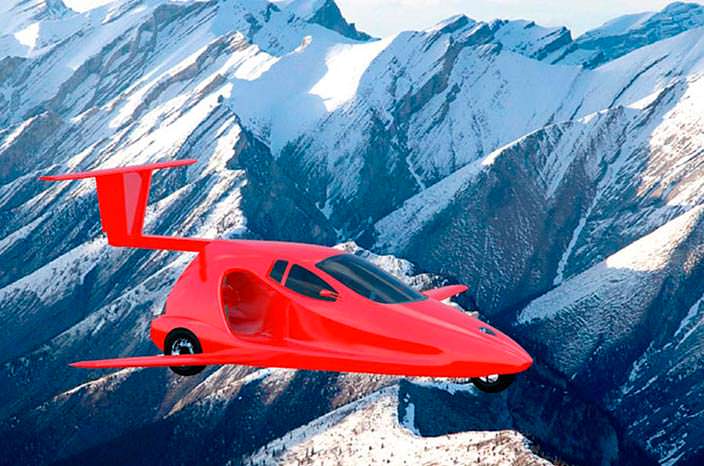Спортивный летающий автомобиль от Samson Motors