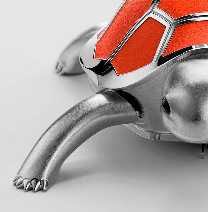 Механическая черепаха MB&F Kelys & Chirp Mechanical Toy