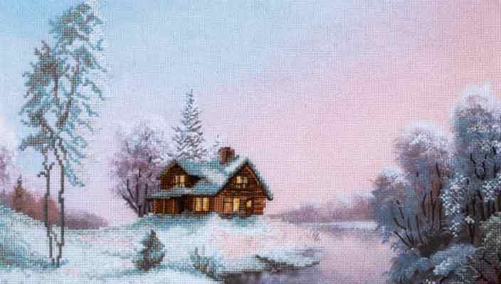 Создавать шедевры так просто! Вышивка крестом