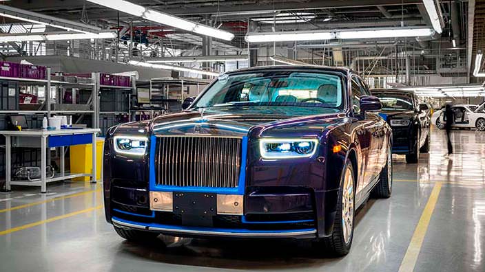 Первый серийный 2018 Rolls-Royce Phantom