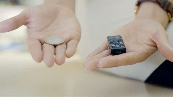 Zanco Tiny T1 - телефон легче монеты в £2