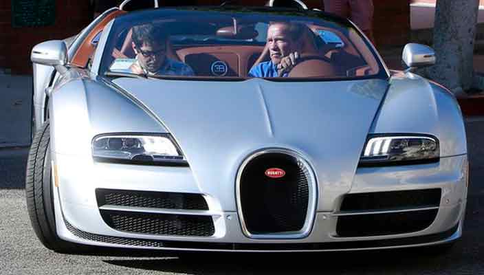 Арнольд Шварценеггер продал Bugatti Veyron. Цена $2,5 млн