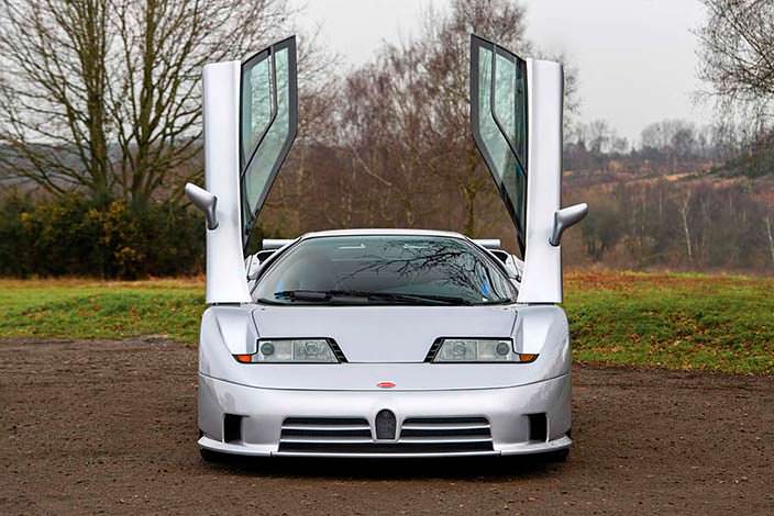 Bugatti EB110 SS Prototype 1993 года выпуска