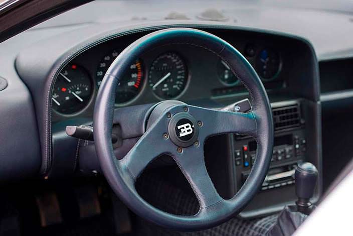 Руль Bugatti EB110 SS Prototype 1993 года выпуска