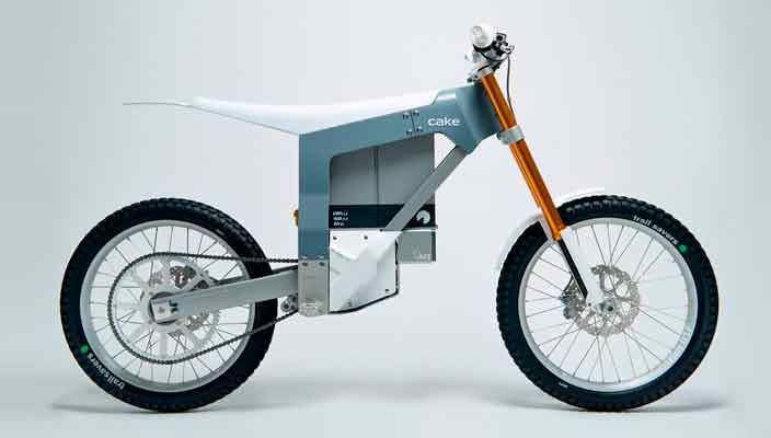 Представлен электрический эндуро мотоцикл CAKE KALK | видео