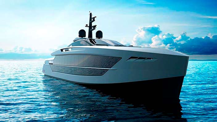 S533 Saetta: фантастическая яхта от Tankoa Yachts