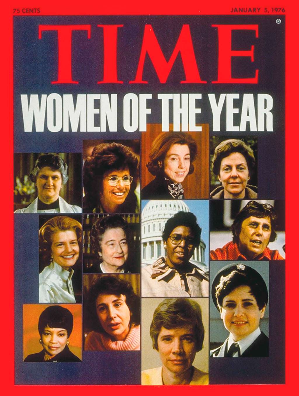 1975 год. Американские женщины на обложке Time