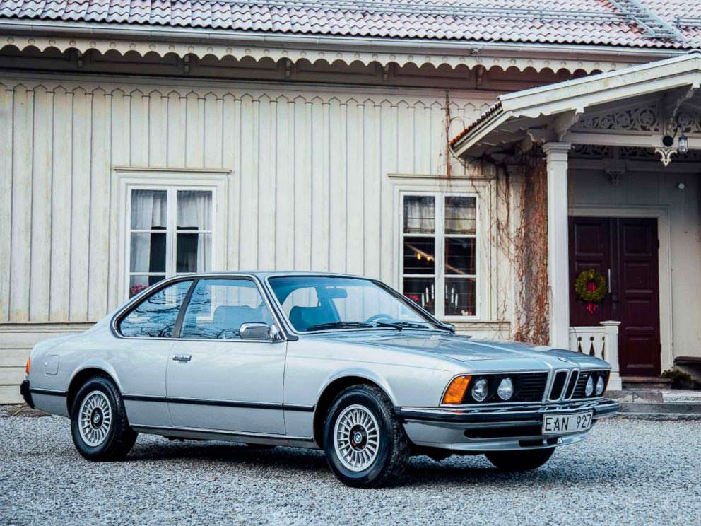 Стильное купе BMW 633 1977 года выпуска группы ABBA