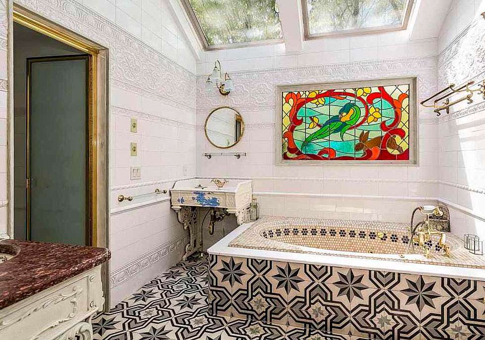 Французская плитка в дизайне ванной комнаты