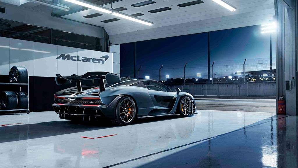 Суперкар McLaren в честь Айртона Сенны