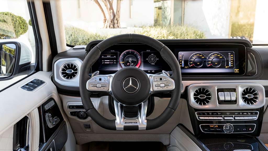Интерьер Mercedes-AMG G63 2019