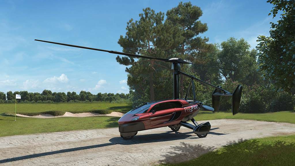 Компактный вертолёт-трансформер PAL-V Liberty