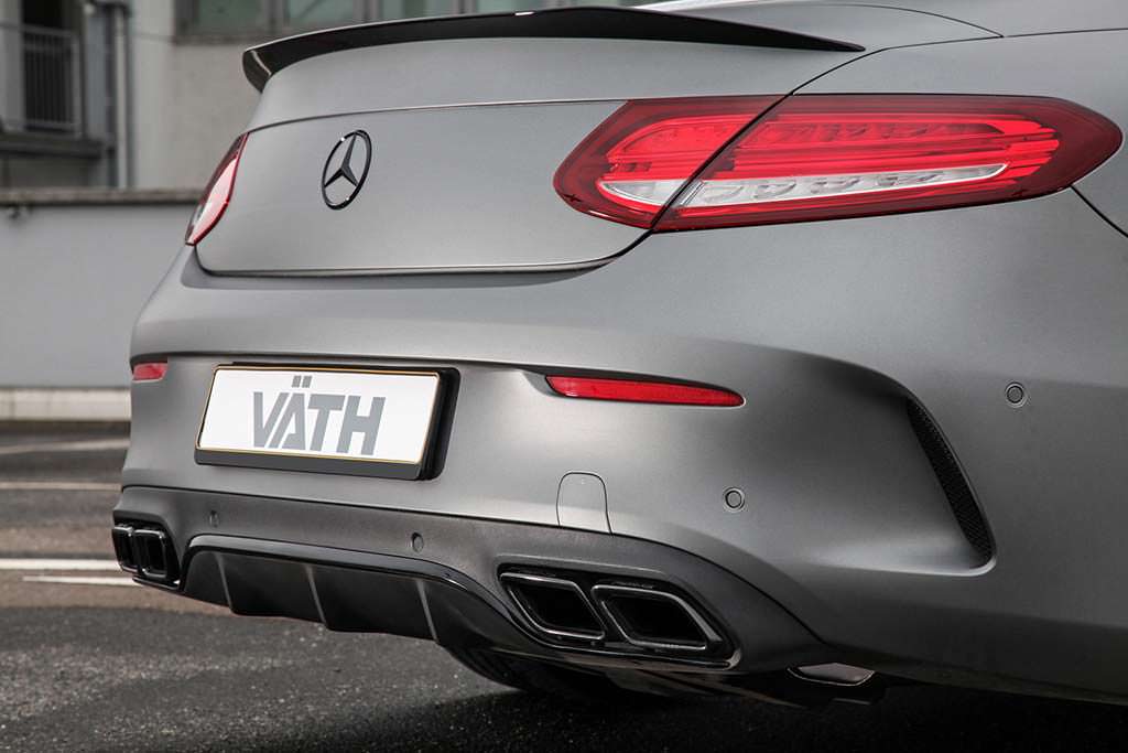 Новая выхлопная система Mercedes-AMG C63 Cabriolet от Vath