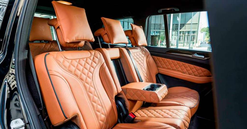 Кожаные сиденья Mercedes-Benz GLS от Hofele Design