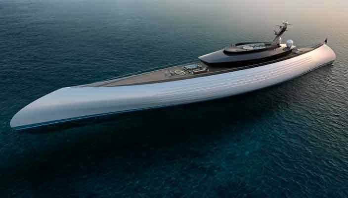Tuhura - яхта длиной 115 метров от Oceanco и Lobanov Design