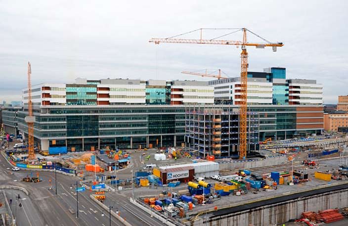 Медицинский комплекс Karolinska University Hospital. Цена $2,36 млрд