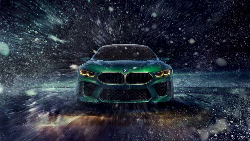 Новая BMW Concept M8 Gran Coupe