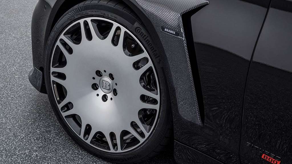 22-дюймовые колесные диски Mercedes-AMG S63. Тюнинг Brabus