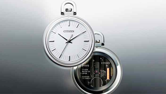 Citizen выпустил карманные часы с погрешностью ±1 сек. в год