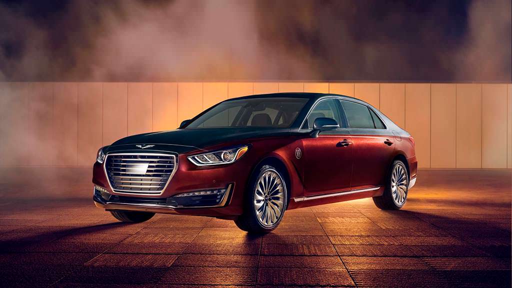 Шикарный седан Genesis G90 для Оскара 2018 года