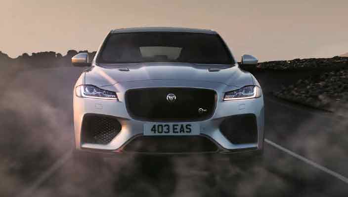 Самый быстрый Jaguar F-Pace SVR с V8 официально | фото