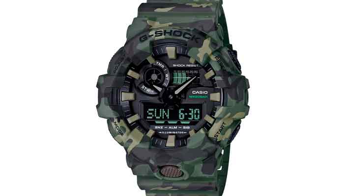 В Casio сделали новые камуфляжные часы серии G-Shock