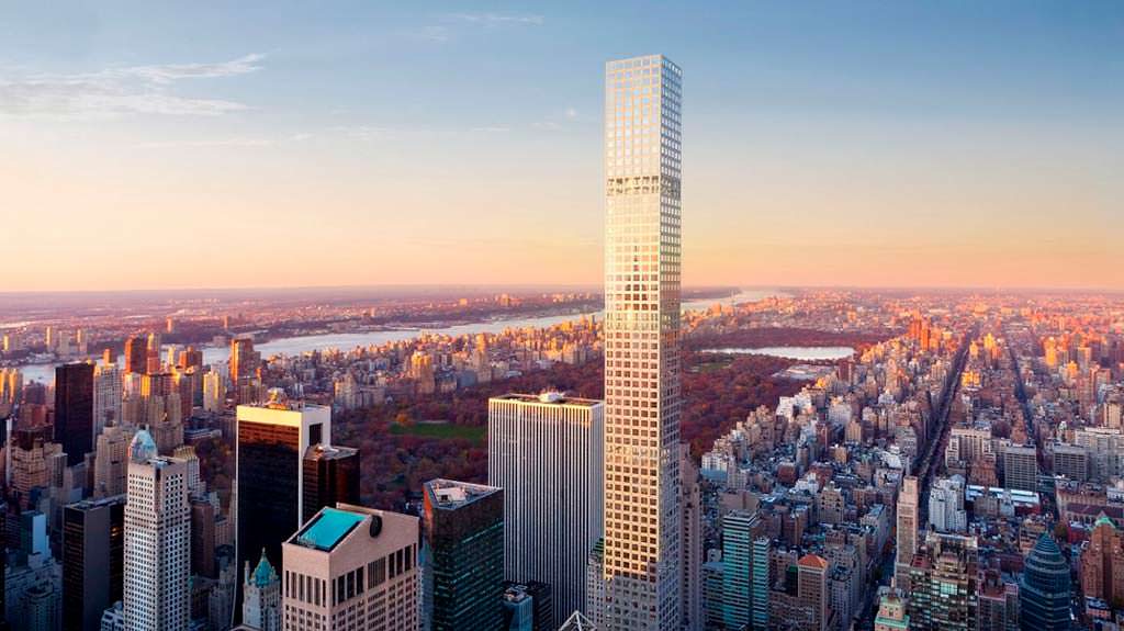 Самая высокая жилая башня в мире 432 Park Avenue