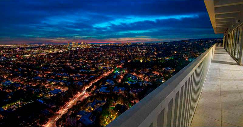 Квартира с видом на Лос-Анджелес
