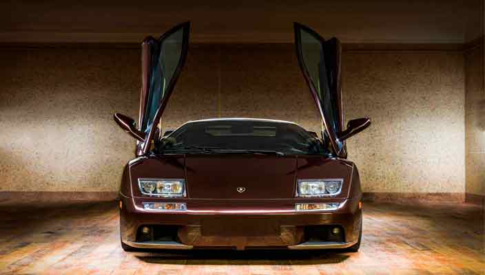 Старый Lamborghini Diablo продали по цене нового Aventador