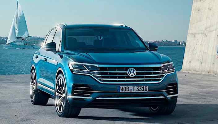 Новый Volkswagen Touareg 2019 года показали в Китае | фото