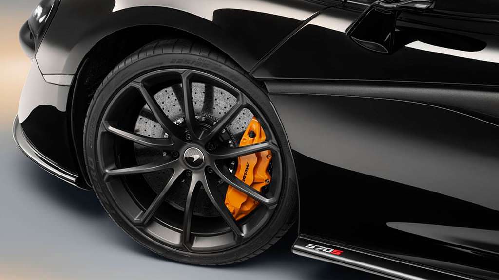 Десятиспицевые колеса McLaren 570S Spider Design Edition