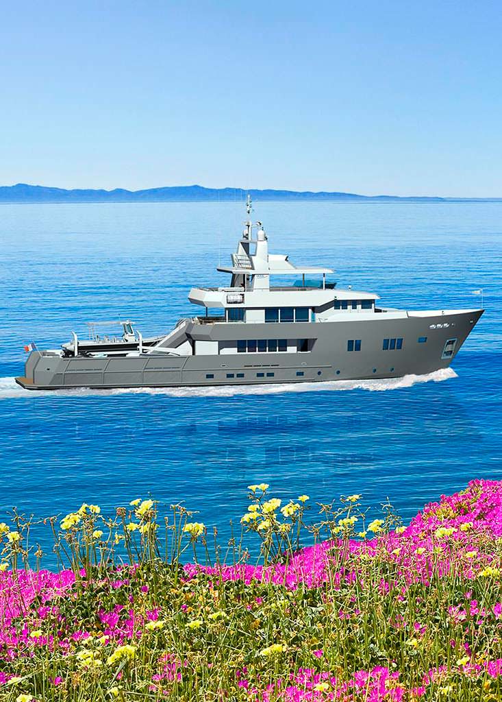 Концепт яхты Ocea Yachts 125XP